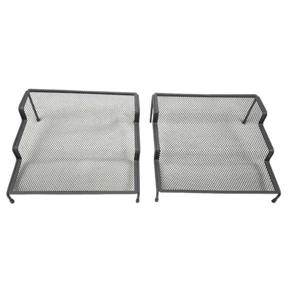 Mind Reader 3 Tier Metal Mesh Multi Purpose Kitchen Storage Organizers NEW - Picture 9 of 9